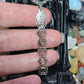 7 Seven Chakra Sacred Geometry Stainless Steel Necklace Vertical Pendant 20"