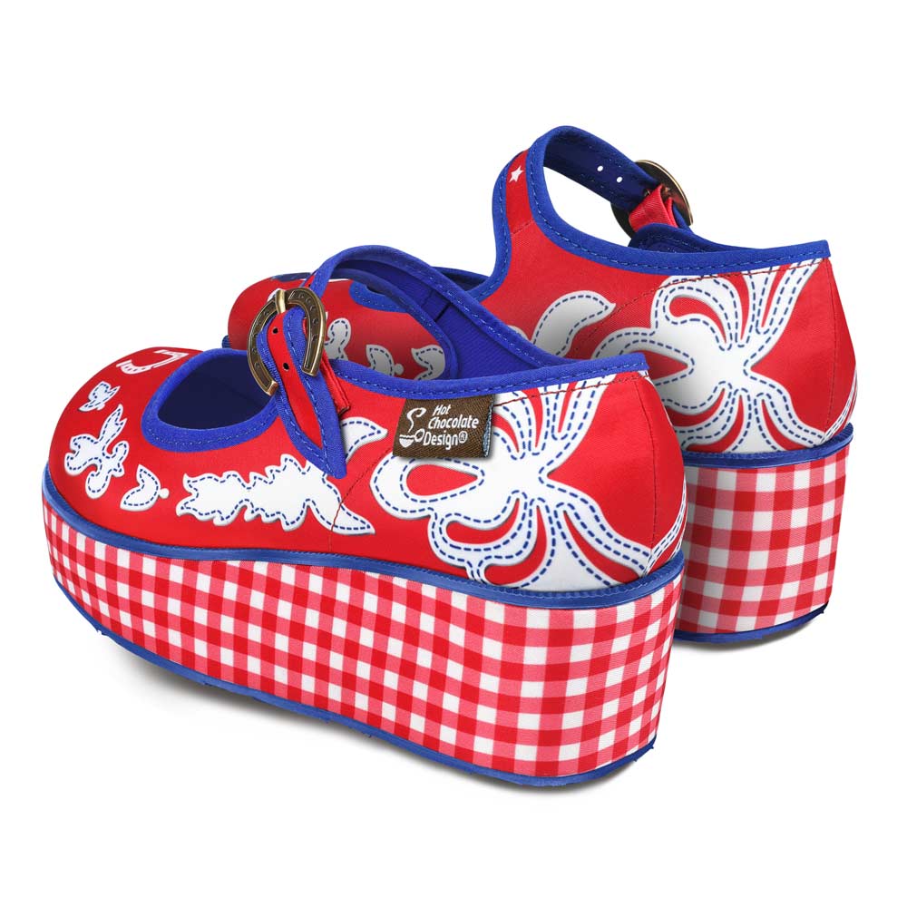 Cowgirl Women's Mary Jane Platform