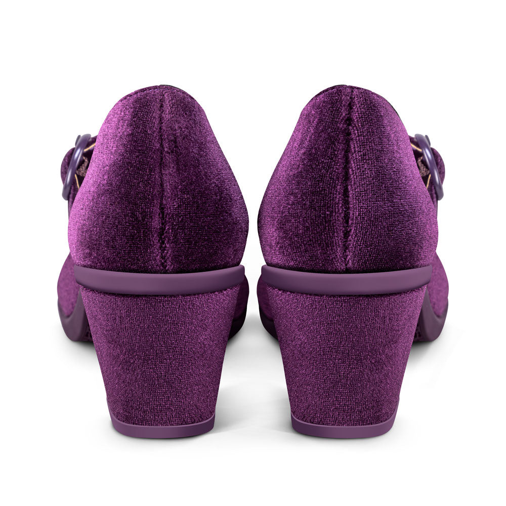 Mid Heels Plum Elixir Women's Mary Jane Pump