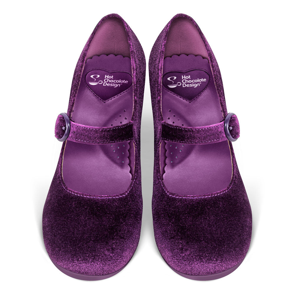 Mid Heels Plum Elixir Women's Mary Jane Pump