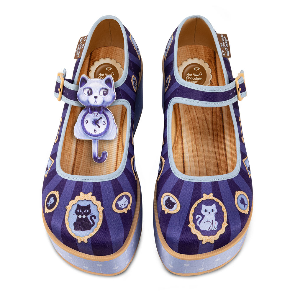 Purrfect Time Women's Mary Jane Platform
