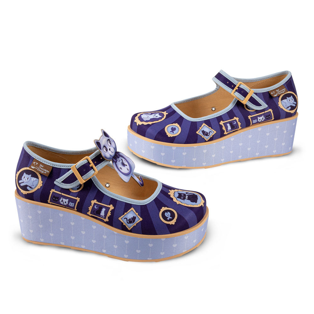 Purrfect Time Women's Mary Jane Platform