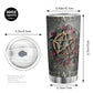 Double Walled Pentacle Witchy Insulated Travel Tumbler - A Gothic Universe - Cups