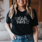 "Witch Vibes" Moon And Stars Tee - Unisex Shirt -  - Shirts