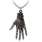 Hand Of Glory Pendant | Antiqued Pewter Evil Eye - Alchemy Gothic - Necklaces