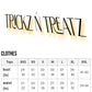 Football Costume Set | Go Devils | Red & Black Pentagram & 666 Graphic - Trickz N Treatz - Costumes