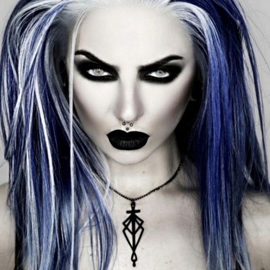 Light Over Dark Choker | 3D Witch Spider Silk Blade Black Necklace - Rogue + Wolf - Chokers