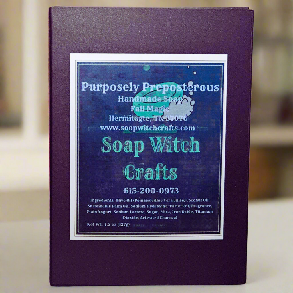 Purposely Preposterous Aloe Vera Bar Soap - Fall Magic