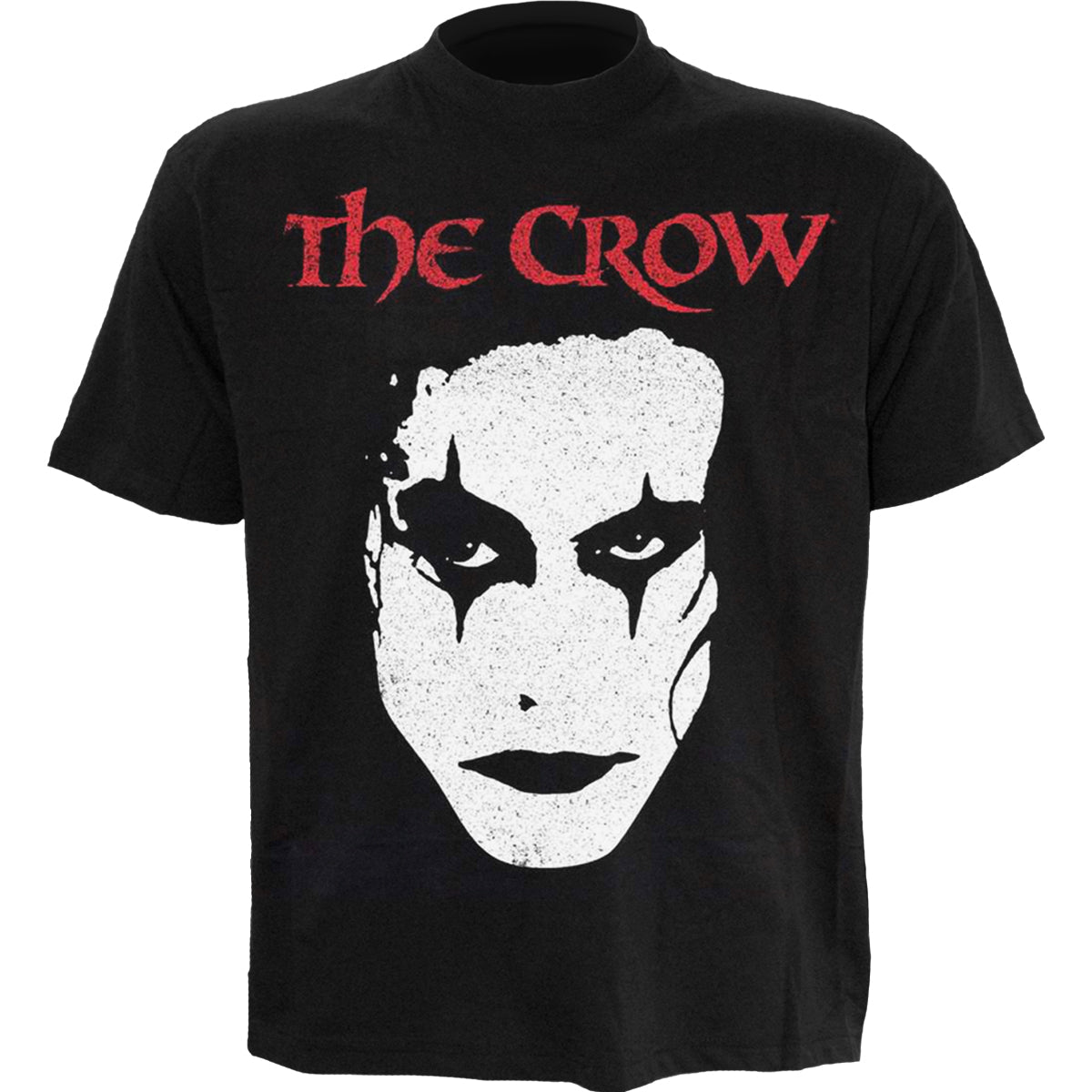 THE CROW - FACE - Front Print T-Shirt Black -  - T-Shirts