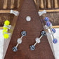 Painful Pleasures Multi-Color 14G Surgical Steel Nipple Rings Set of 3