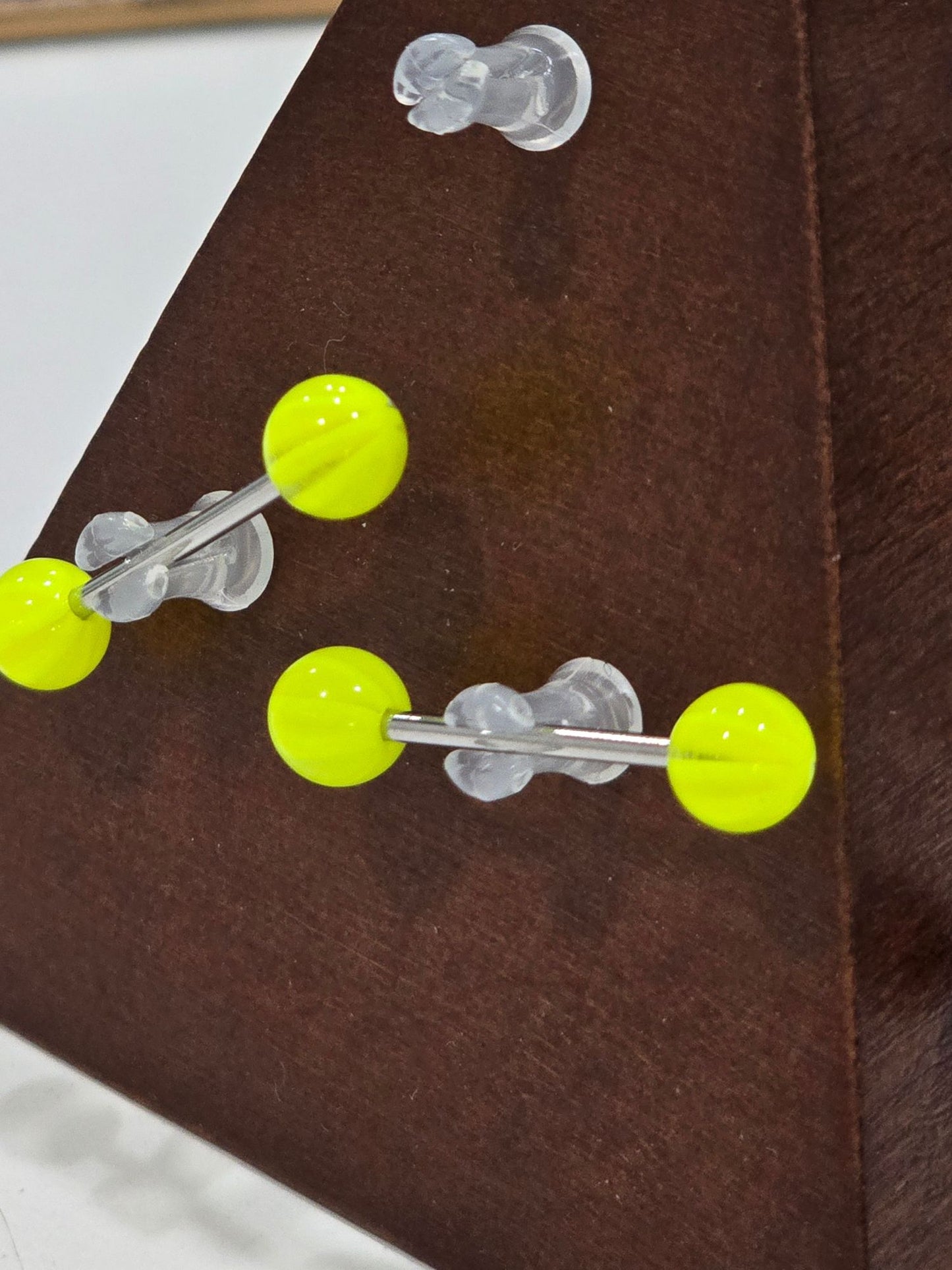 Painful Pleasures Multi-Color 14G Surgical Steel Nipple Rings Set of 3