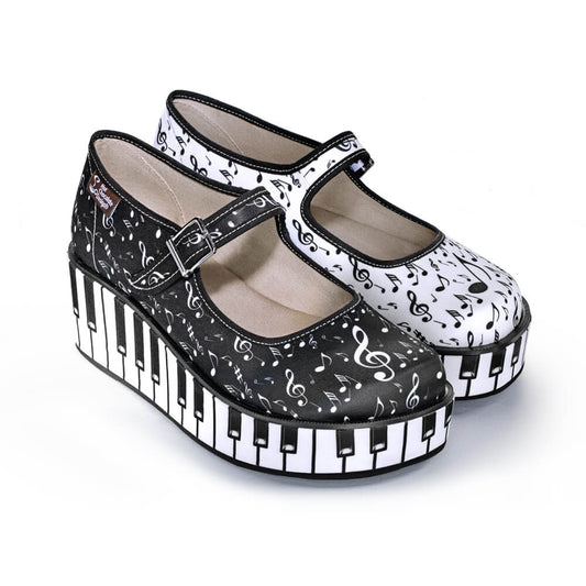 Thank You Music Women's Mary Jane Platform