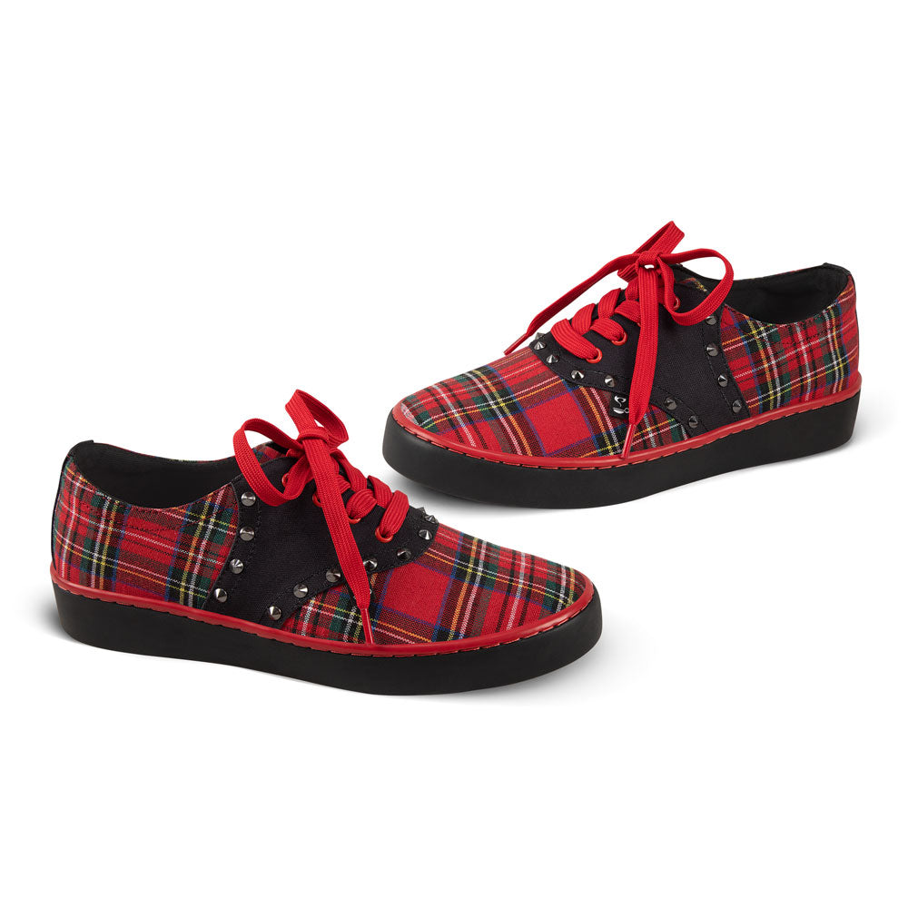 Rebel Tartan Casual Sneaker