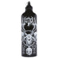 Occult Gothic Metal Water Bottle With Satanic Skull & Goat Design Twist-Off Cap -  - Water Bottle