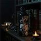 Occult Gothic Metal Water Bottle With Satanic Skull & Goat Design Twist-Off Cap -  - Water Bottle