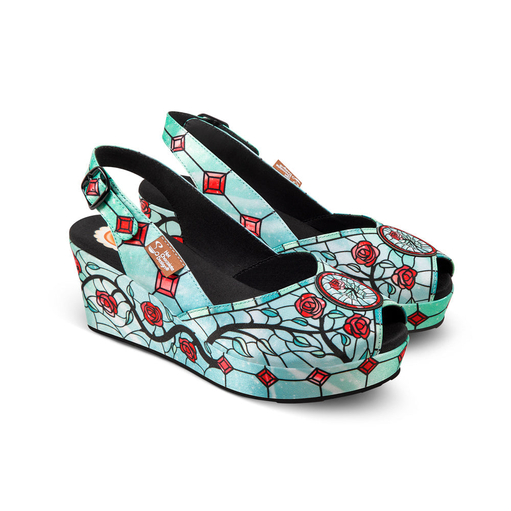 Stained Roses Women's Sandal