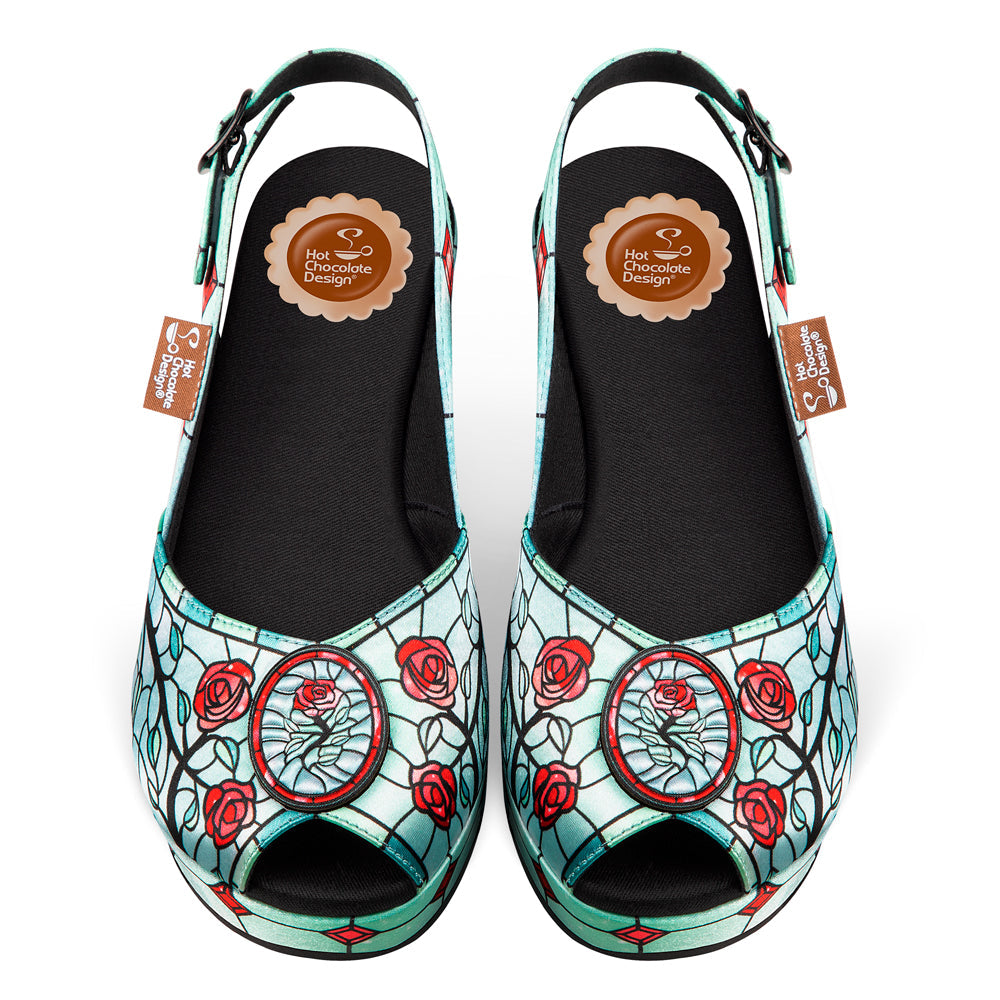 Stained Roses Women's Sandal