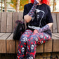 Bloody Ghostface (Semi-Exclusive) - High-quality Handcrafted Vibrant Leggings -  - Leggings