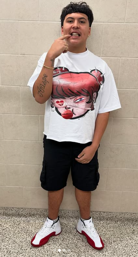 Lil Red Oversized Crop Top - Super Max Heavyweight Streetwear Essential