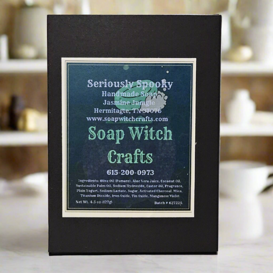 Seriously Spooky Aloe Vera Bar Soap - Jasmine Jungle