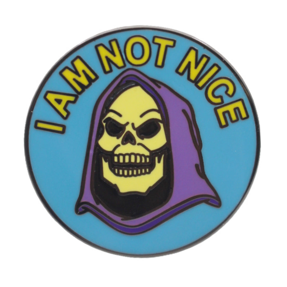 Skeletor "I Am Not Nice" Enamel Pin -  - Enamel Pin