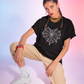 Heart Spider Web Unisex Gothic Romance Tee