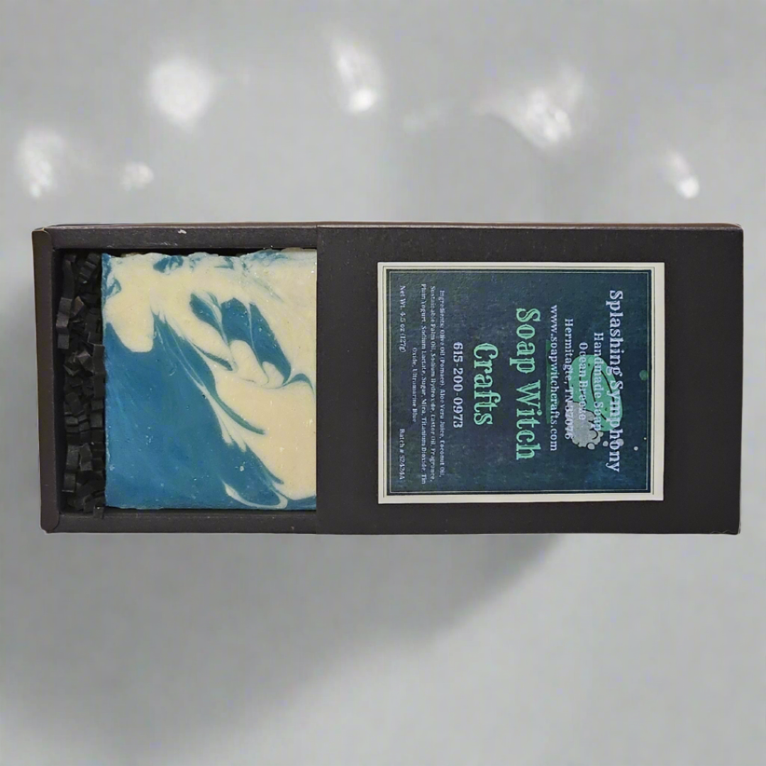 Splashing Symphony Aloe Vera Bar Soap - Ocean Breeze