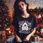 "Summoning the Holiday Spirit" Planchette Ouija Spooky Holiday Tee - Unisex Shirt -  - Shirts