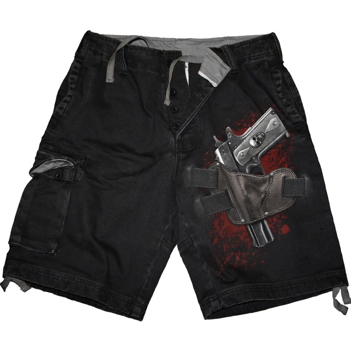 HOLSTER - Vintage Cargo Shorts Black -  - Cargo Shorts