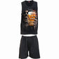 TRIPLE 6 - 4pc Mens Gothic Pyjama Set -  - Pyjama Sets