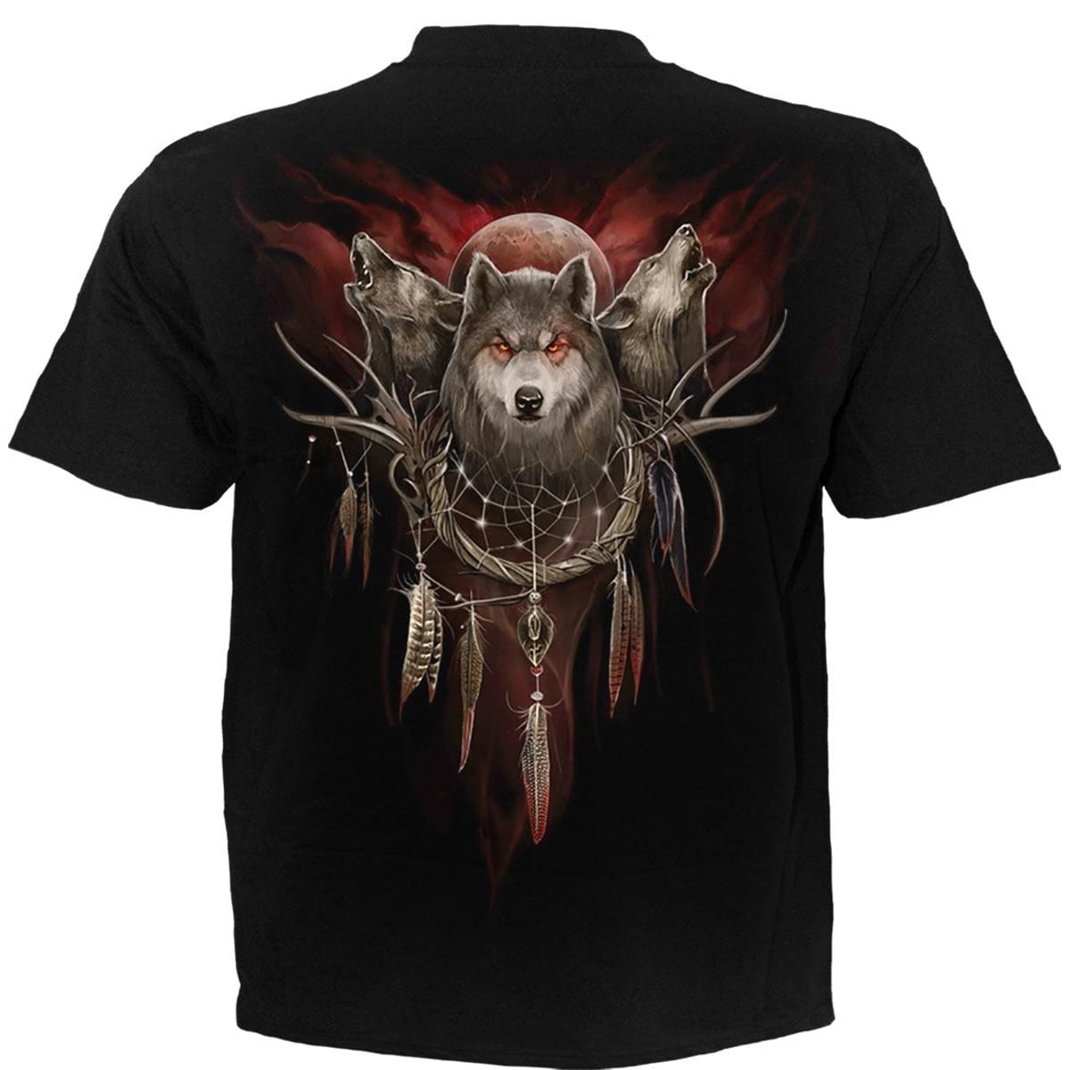 CRY OF THE WOLF - T-Shirt Black -  - T-Shirts