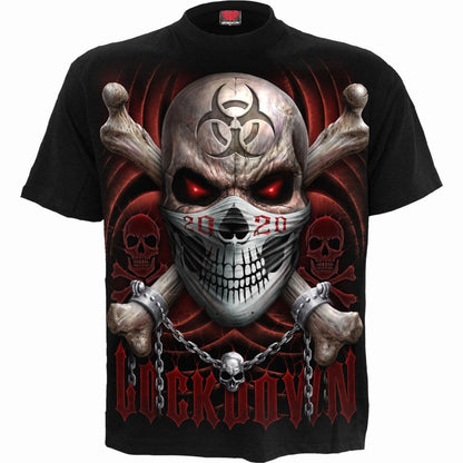 LOCKDOWN 2020 - T-Shirt Black -  - T-Shirts