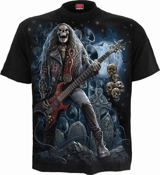 GRIM ROCKER - T-Shirt Black -  - T-Shirts