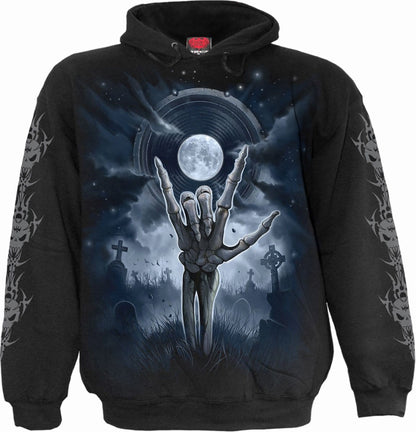 GRIM ROCKER - Hoody Black -  - Hoodies