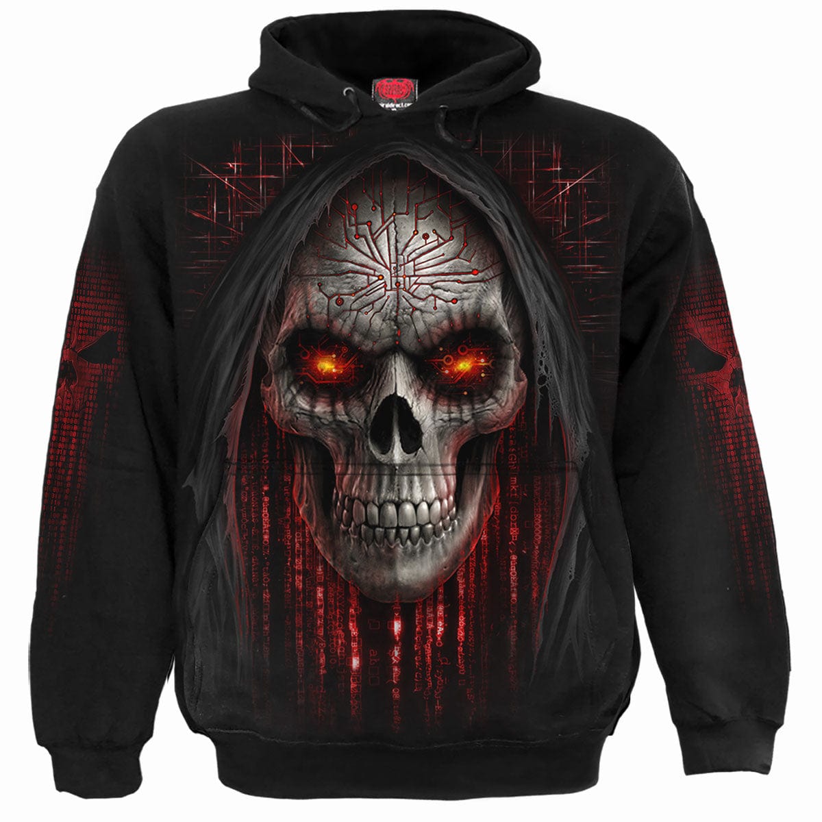 CYBER DEATH - Hoody Black -  - Hoodies