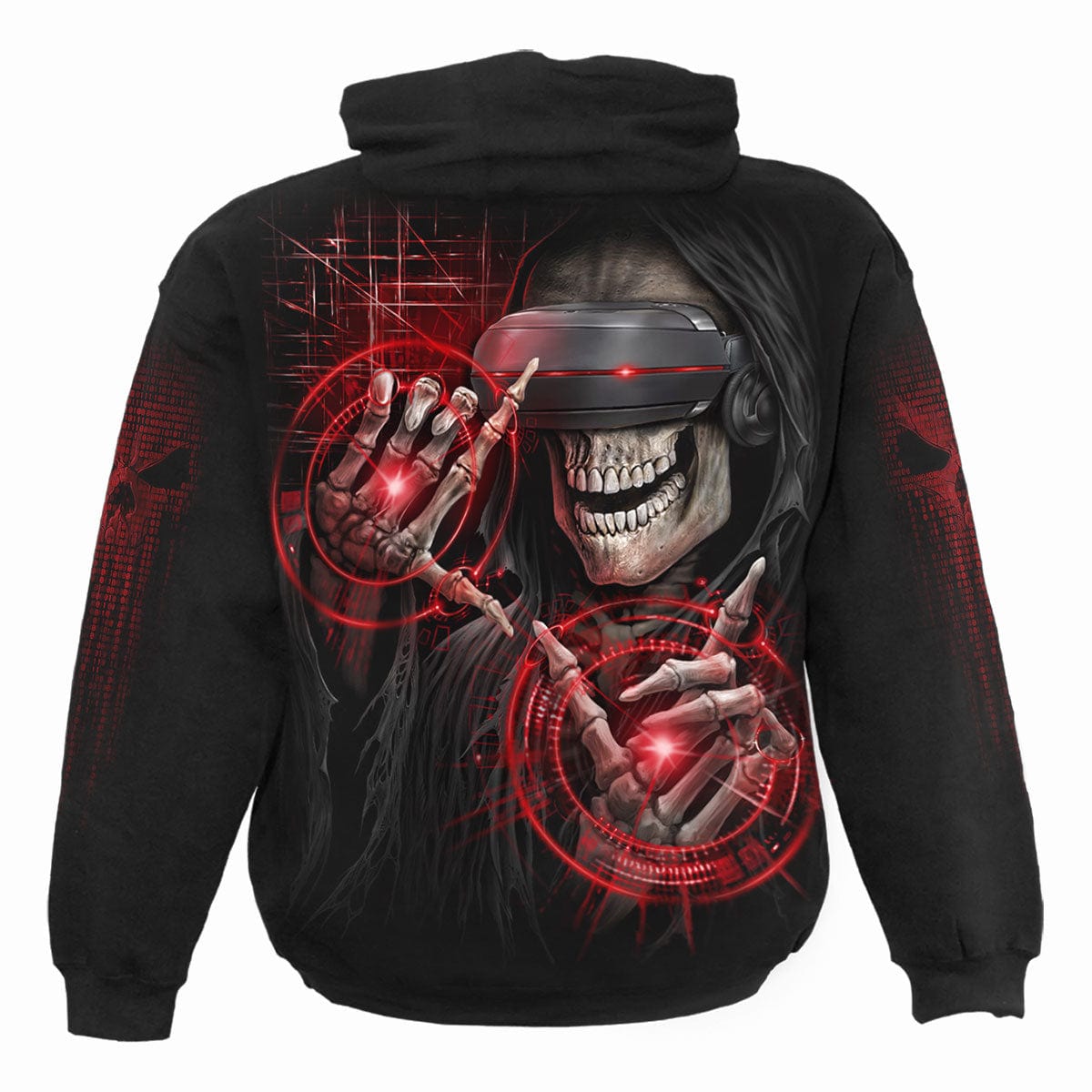 CYBER DEATH - Hoody Black -  - Hoodies