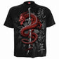 ORIENTAL DRAGON  - T-Shirt Black -  - T-Shirts