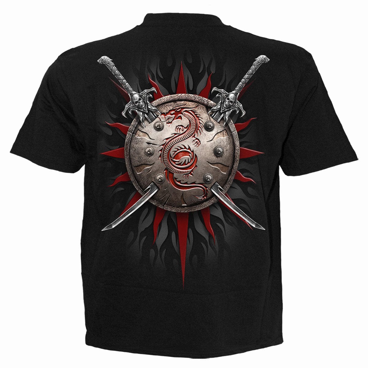 ORIENTAL DRAGON  - T-Shirt Black -  - T-Shirts