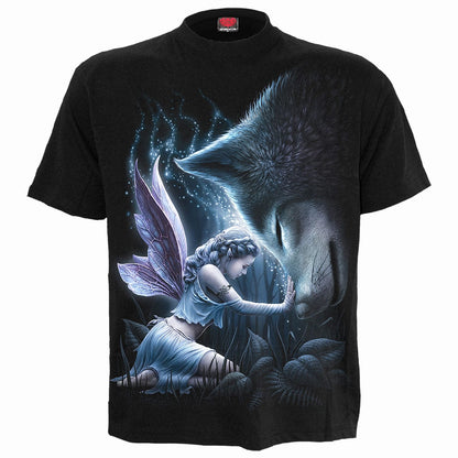 SACRED BOND - Front Print T-Shirt Black -  - T-Shirts