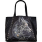CELTIC WOLF - Tote Bag - Top quality PU Leather Studded -  - Bags