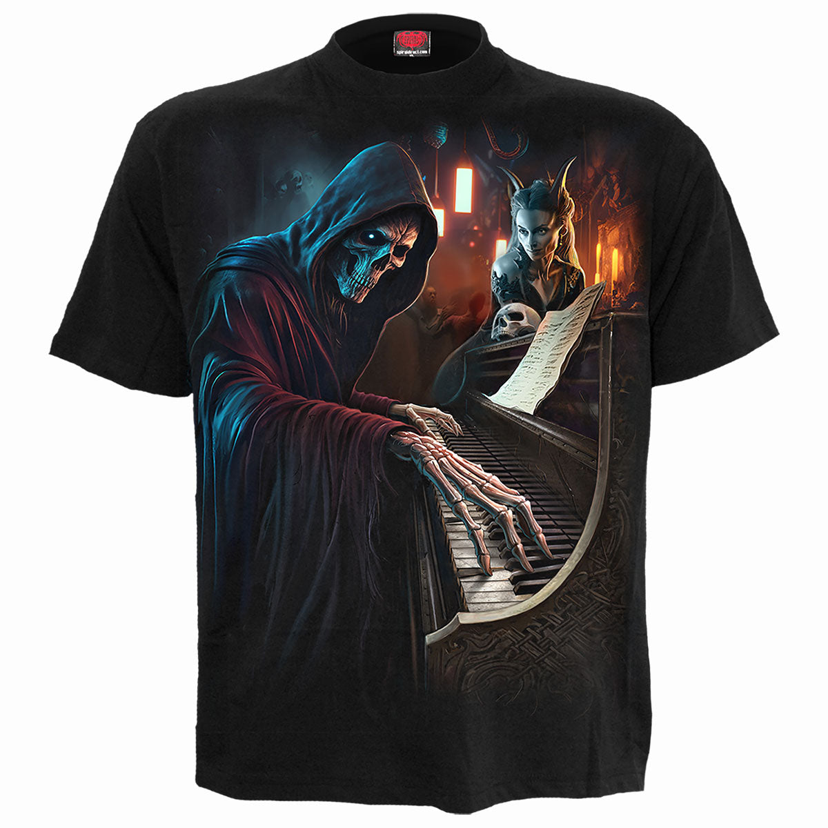 MIDNIGHT BLUES - T-Shirt Black -  - T-Shirts