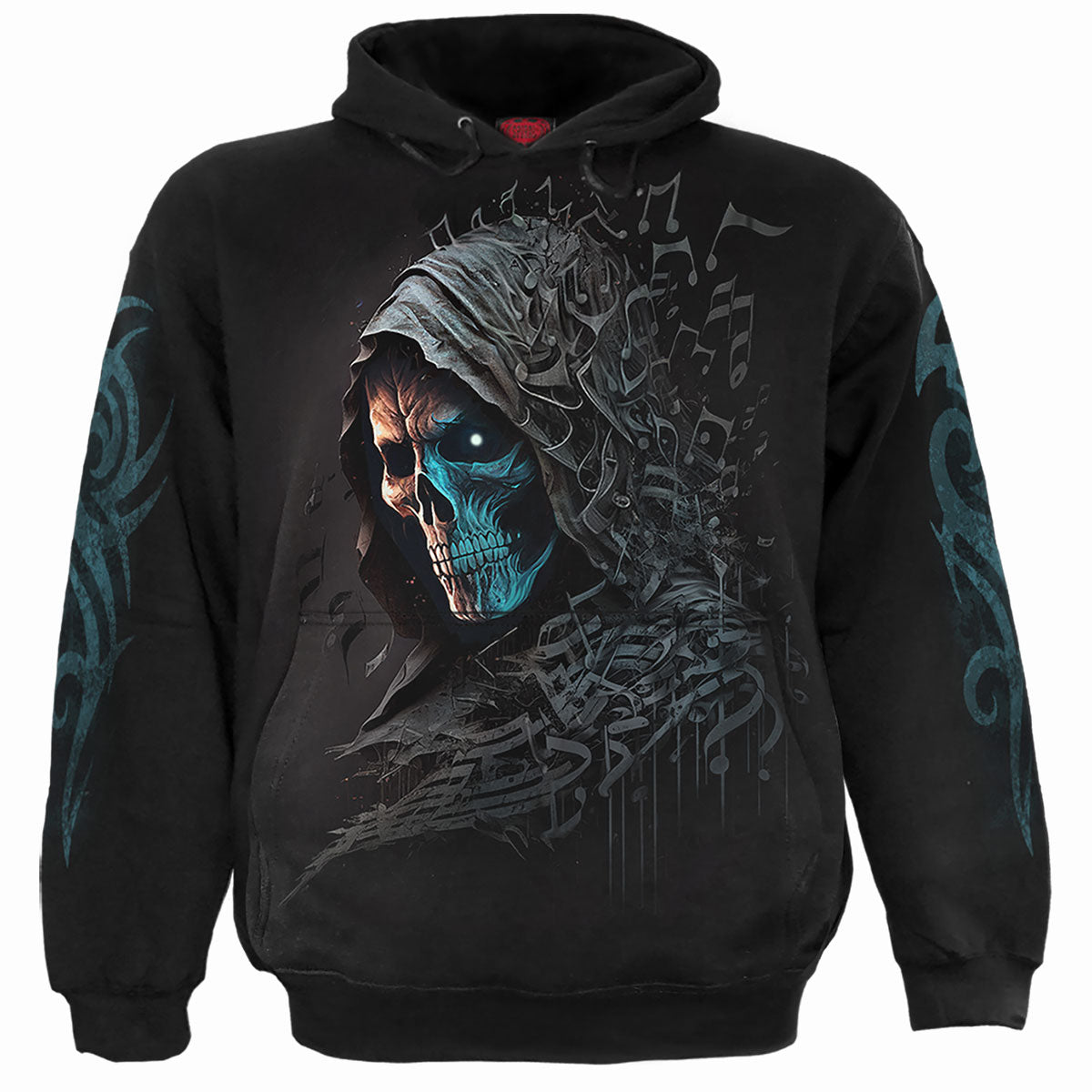 MIDNIGHT BLUES - Hoody Black -  - Hoodies