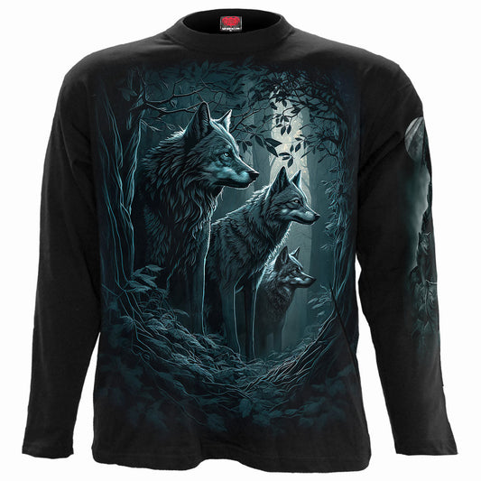 FOREST GUARDIANS - Longsleeve T-Shirt Black -  - T-Shirts - Long Sleeve
