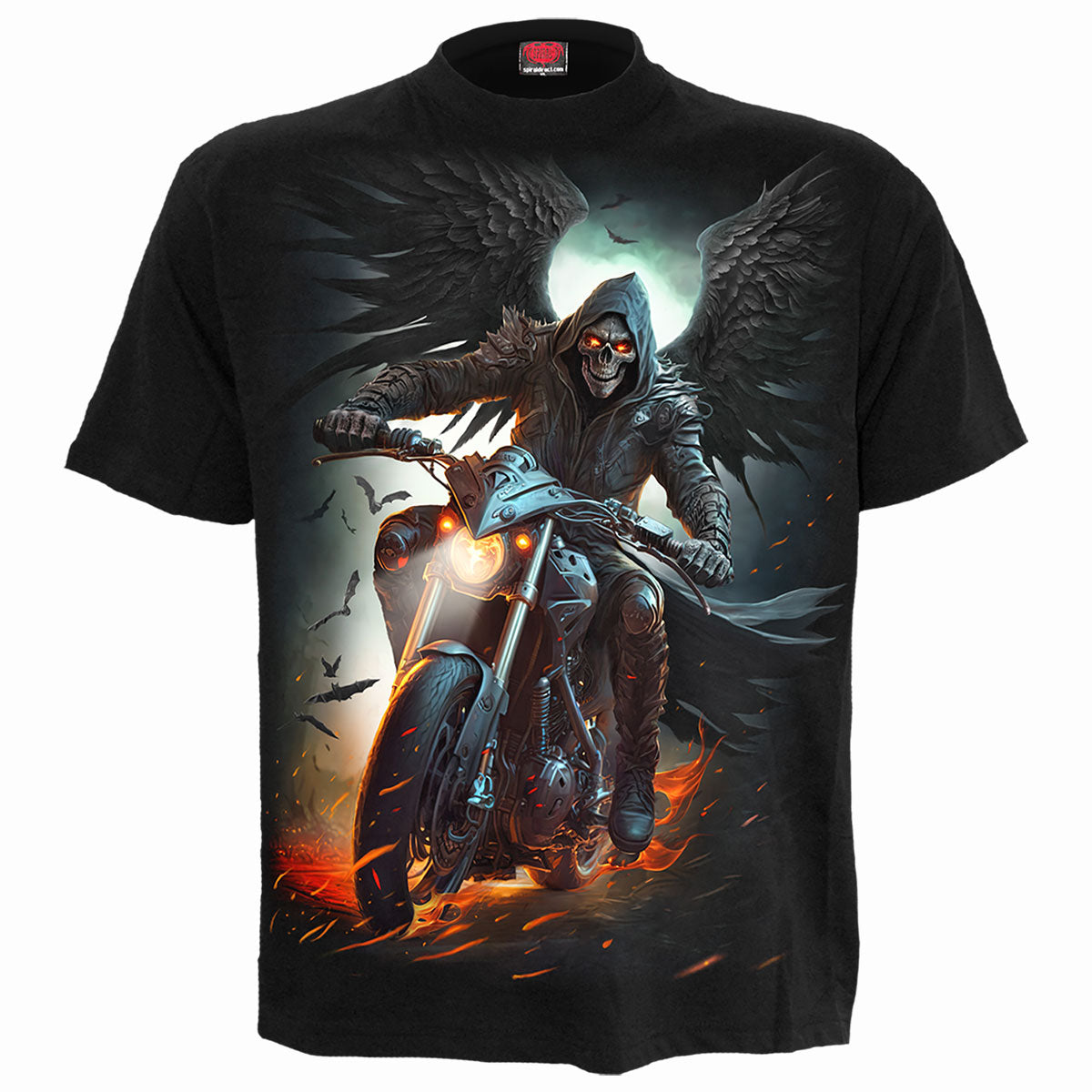 NIGHT RIDER - T-Shirt Black -  - T-Shirts