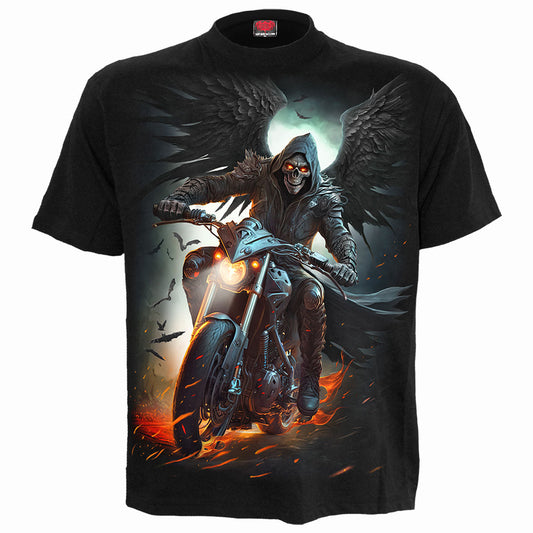 NIGHT RIDER - T-Shirt Black -  - T-Shirts