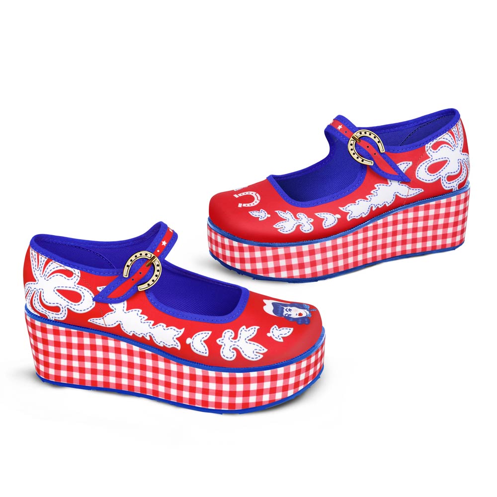 Cowgirl Women's Mary Jane Platform