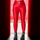 Disco Obskura Scarlet High-Waist Stretch Jeans W/ Pentagram Zipper XL -  - Jeans