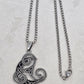 Norse Viking Raven Triskele Necklace Stainless Steel Odin Knot Pendant 20"
