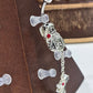 Painful Pleasures Dragon Dangle Navel Ring in 14G Surgical Steel with Red Gems