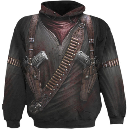 HOLSTER WRAP - Allover Hoody Black -  - Hoodies
